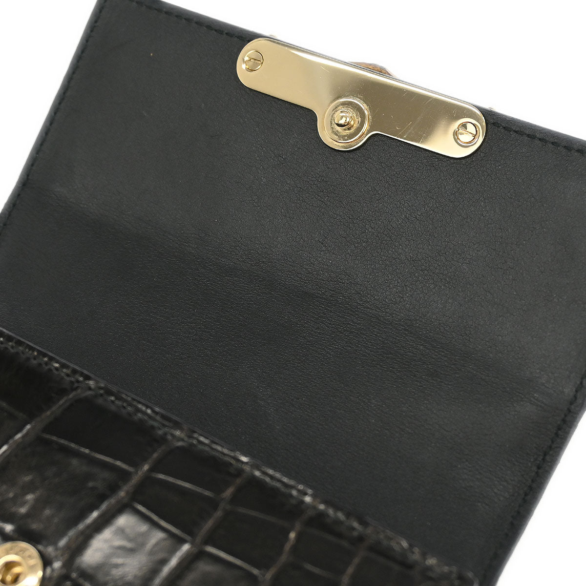 Gucci * Black Crocodile Wallet