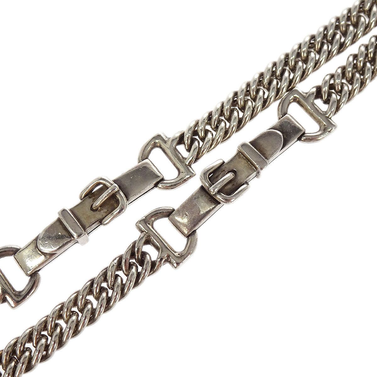 Hermes Necklace Chain Silver Ag925