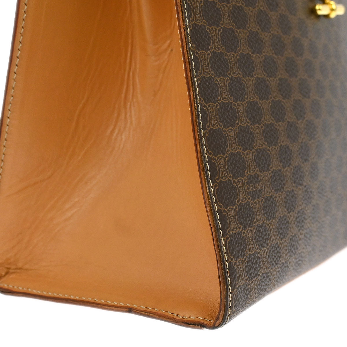 Celine Brown Macadam Handbag