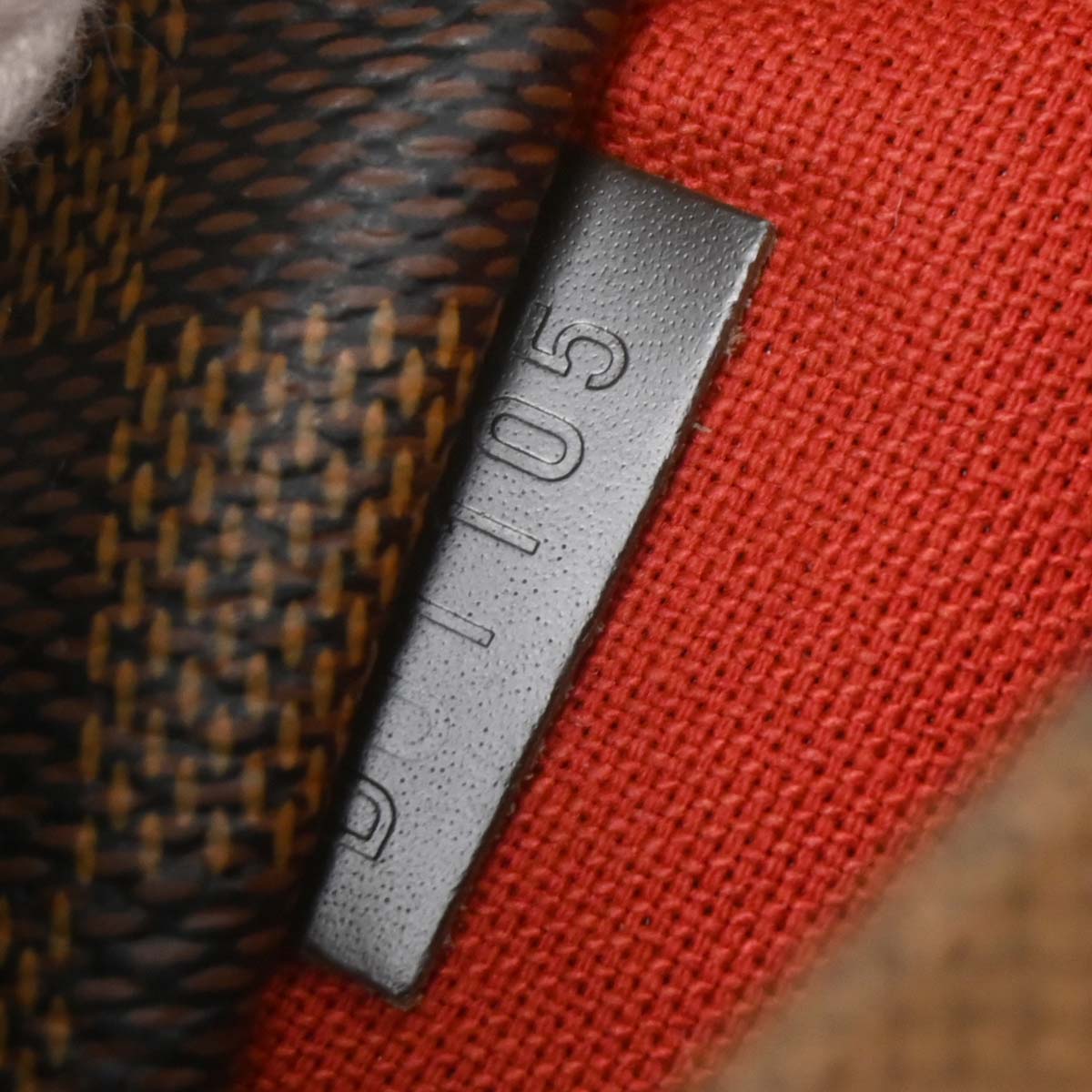 Louis Vuitton Damier Totally MM Shoulder Tote Bag N41281