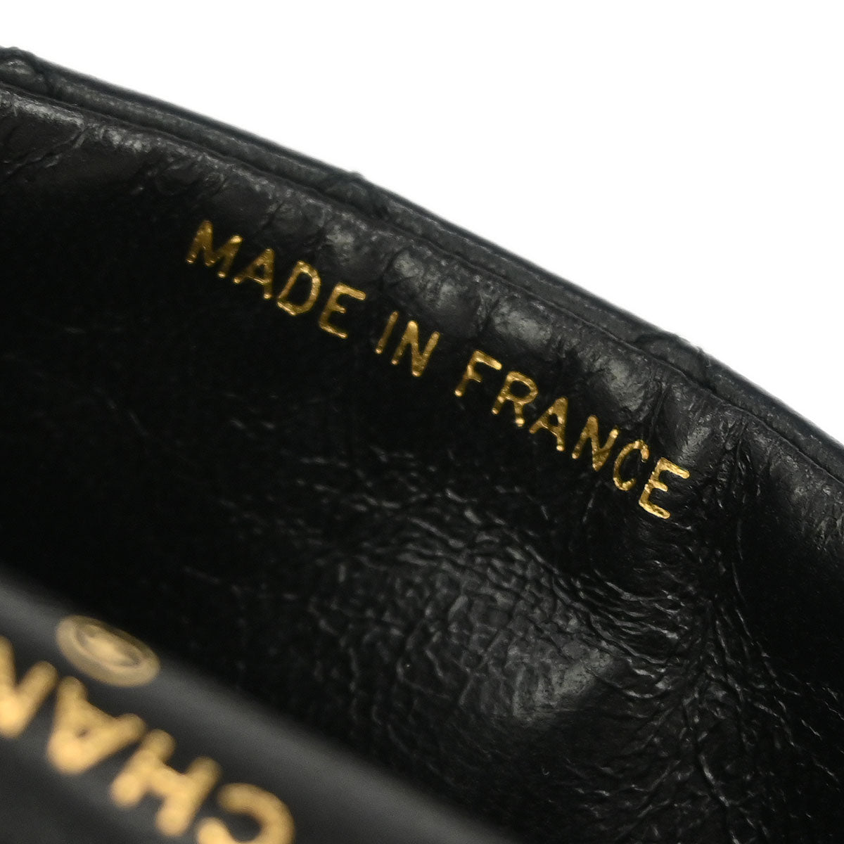 Chanel Black Lambskin Classic Flap Micro Bum Belt Bag