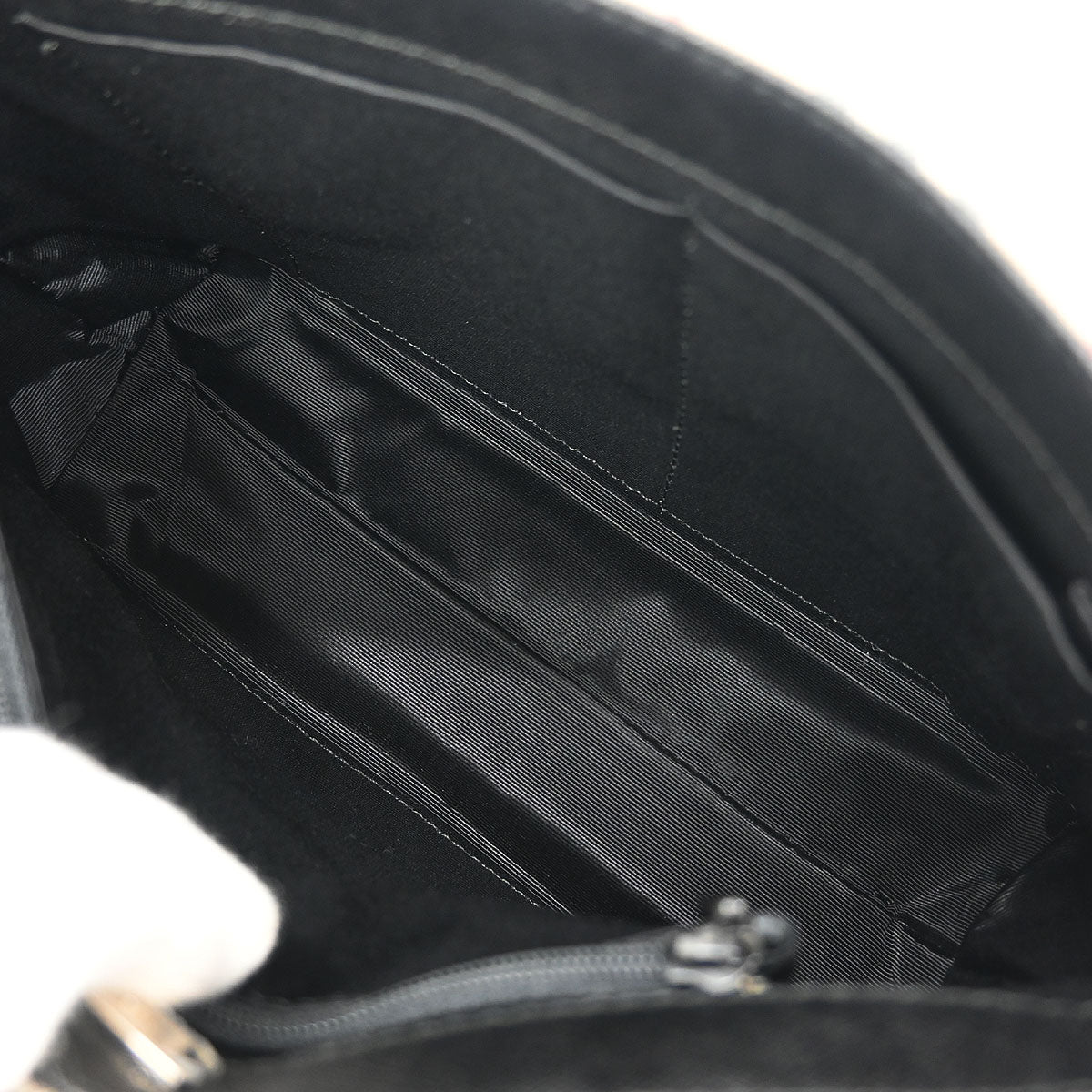Burberry Beige Black Burberry Check Shoulder Bag