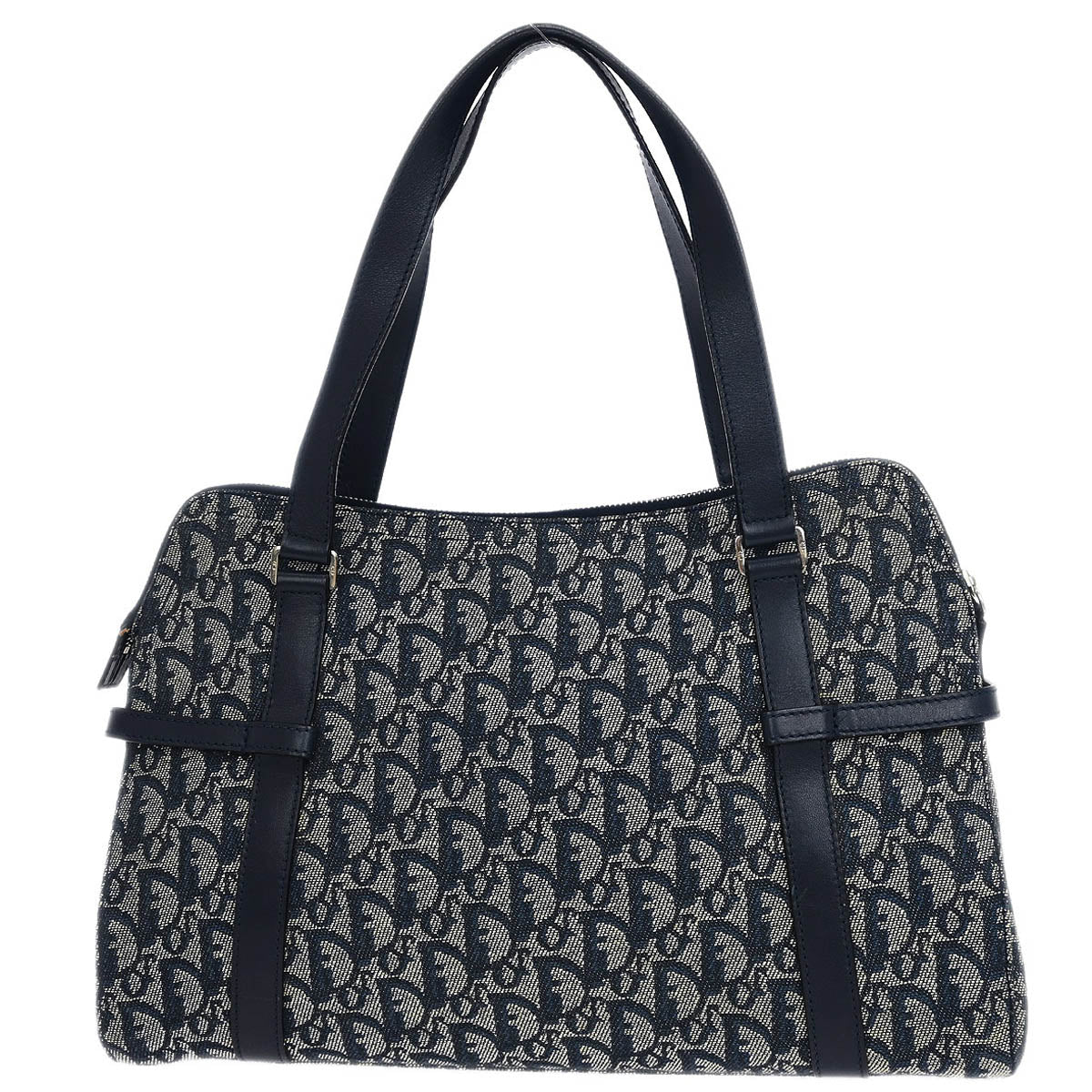 Christian Dior 2005 Navy Trotter Handbag