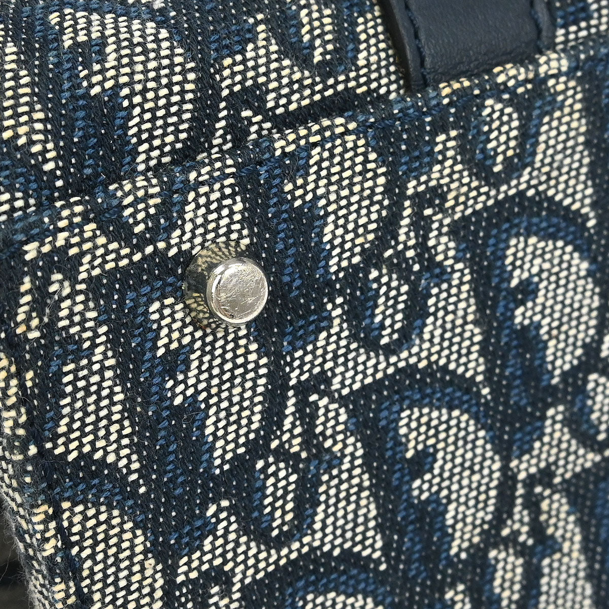 Christian Dior 2005 Navy Trotter Handbag