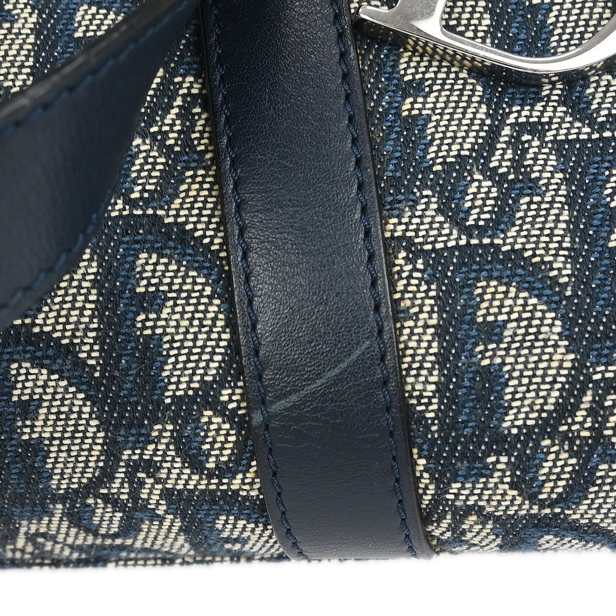 Christian Dior 2005 Navy Trotter Handbag