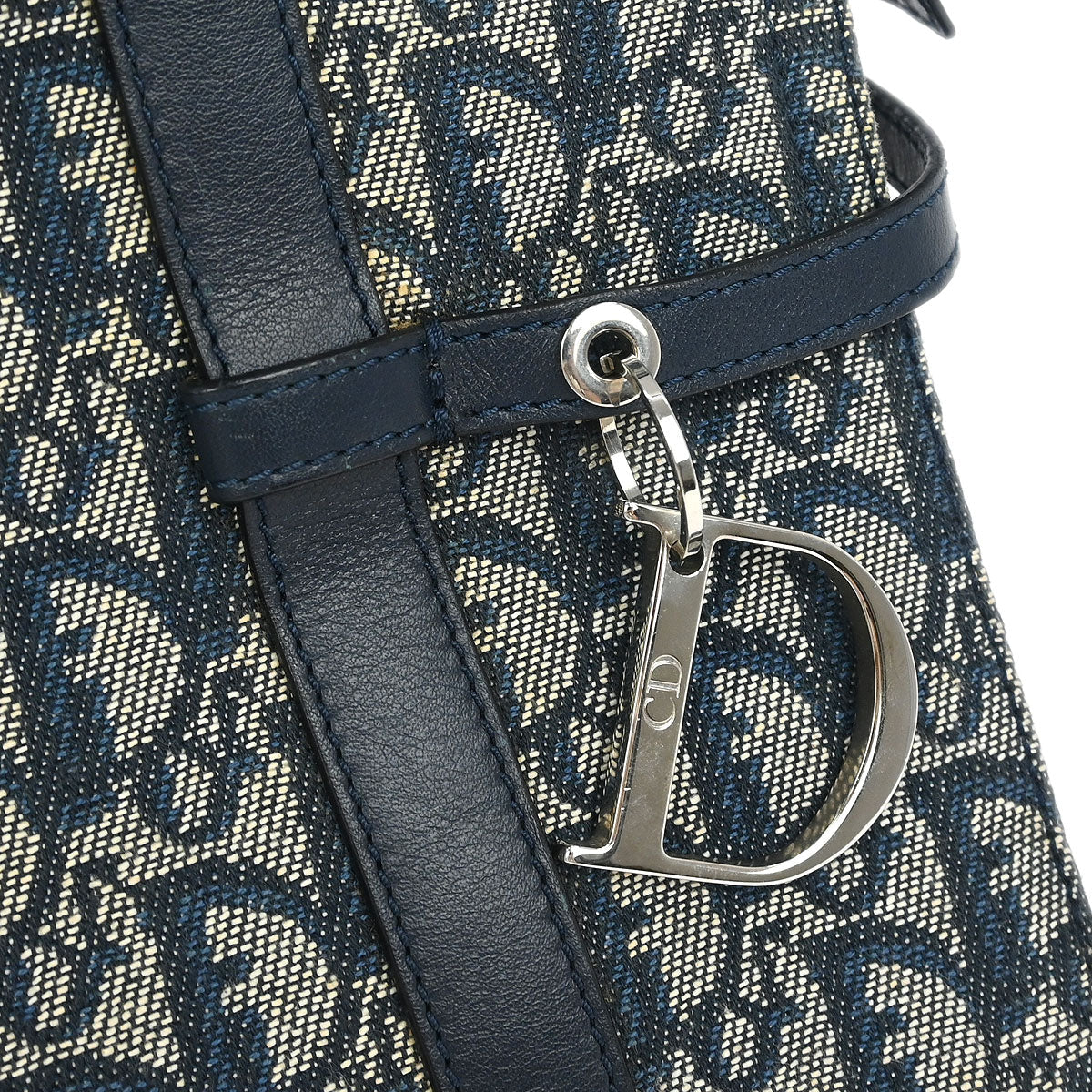 Christian Dior 2005 Navy Trotter Handbag