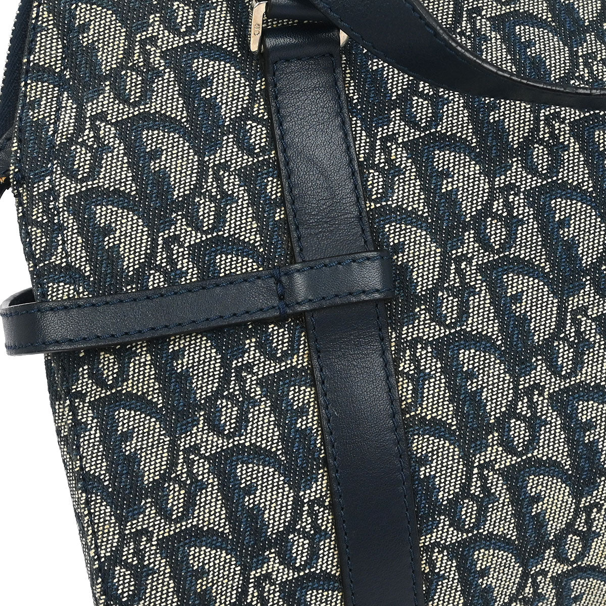 Christian Dior 2005 Navy Trotter Handbag