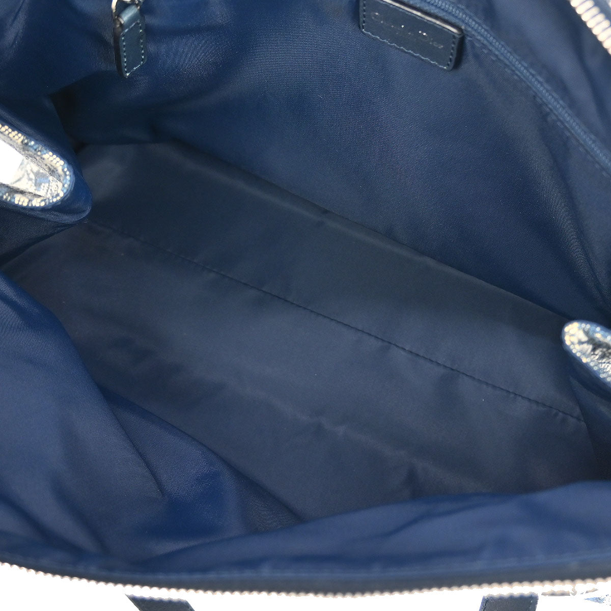 Christian Dior 2005 Navy Trotter Handbag