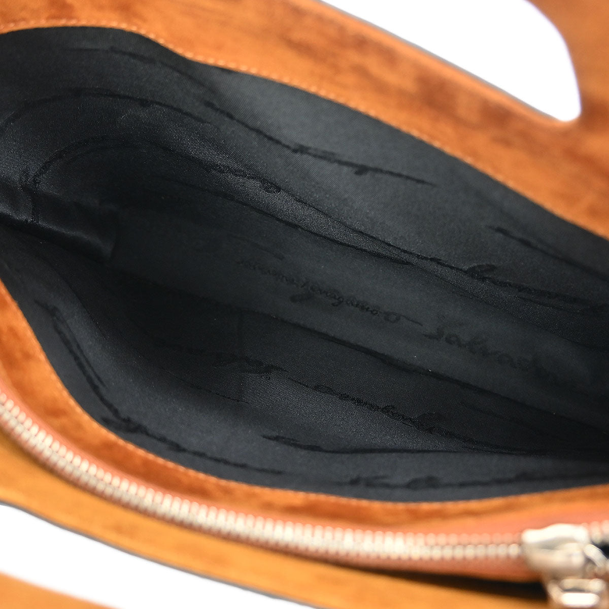 Salvatore Ferragamo Black Gancini 2way Shoulder Handbag