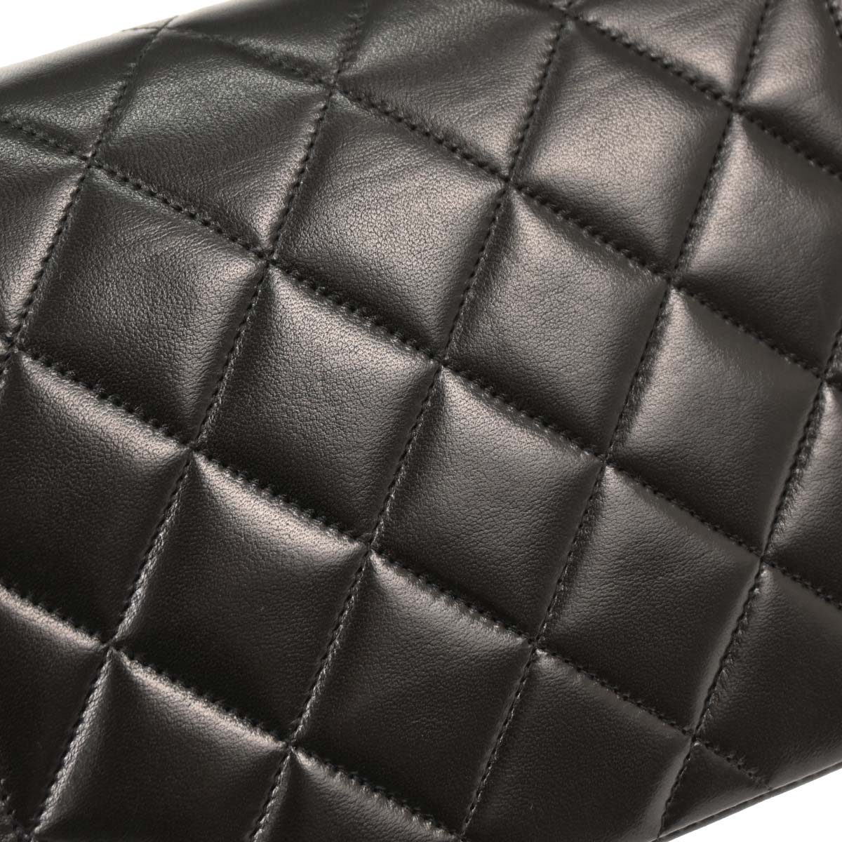 Chanel 1994-1996 Black Lambskin Small Diana Shoulder Bag