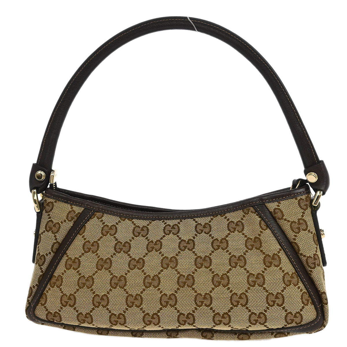 Gucci Brown GG Abbey D Ring Handbag
