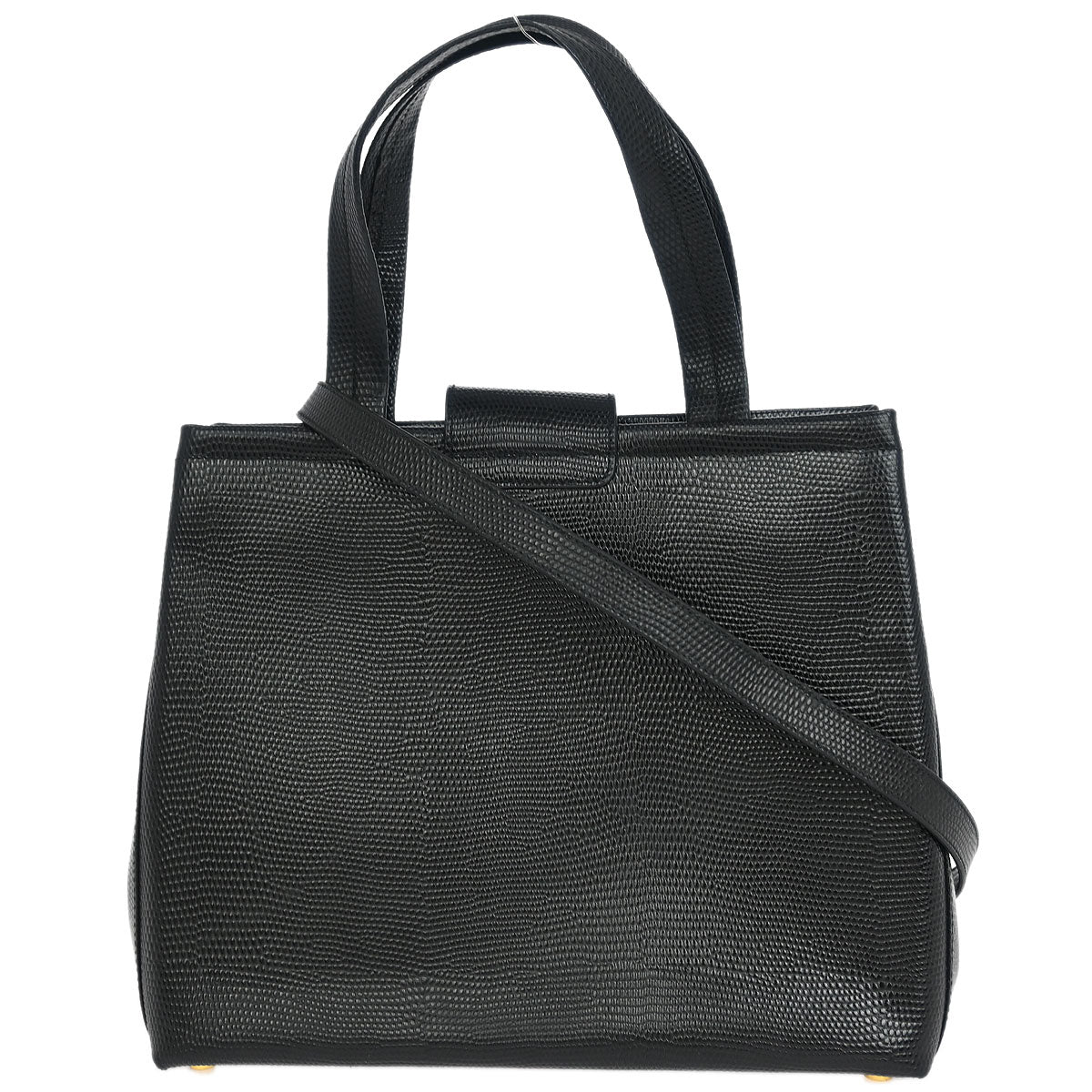 Salvatore Ferragamo Black Vara 2way Shoulder Handbag