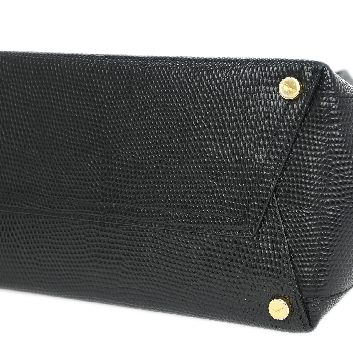 Salvatore Ferragamo Black Vara 2way Shoulder Handbag