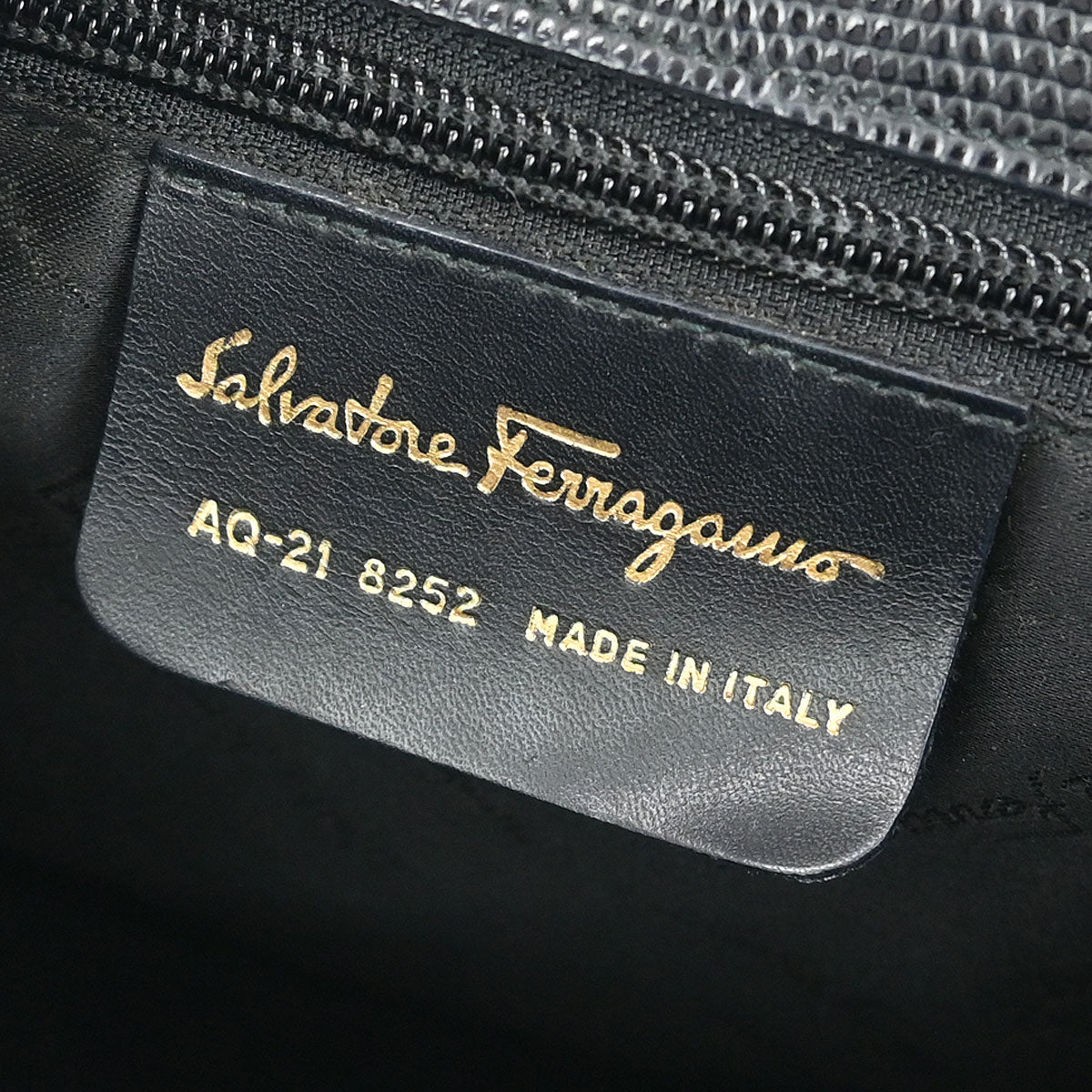 Salvatore Ferragamo Black Vara 2way Shoulder Handbag