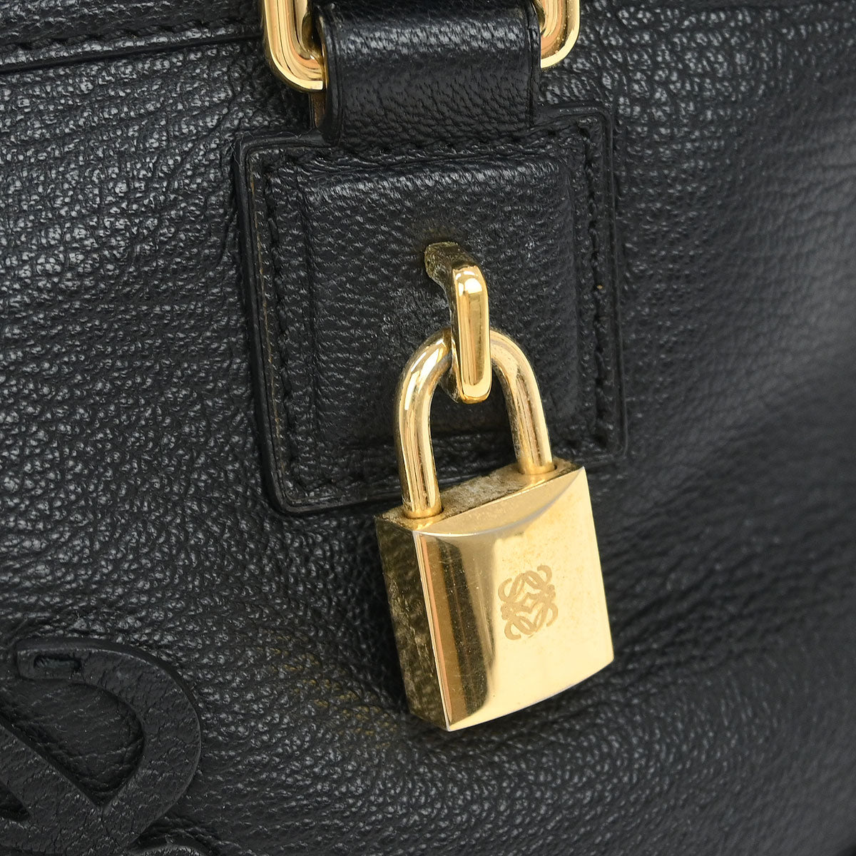 Loewe Black Amazona 28 Handbag