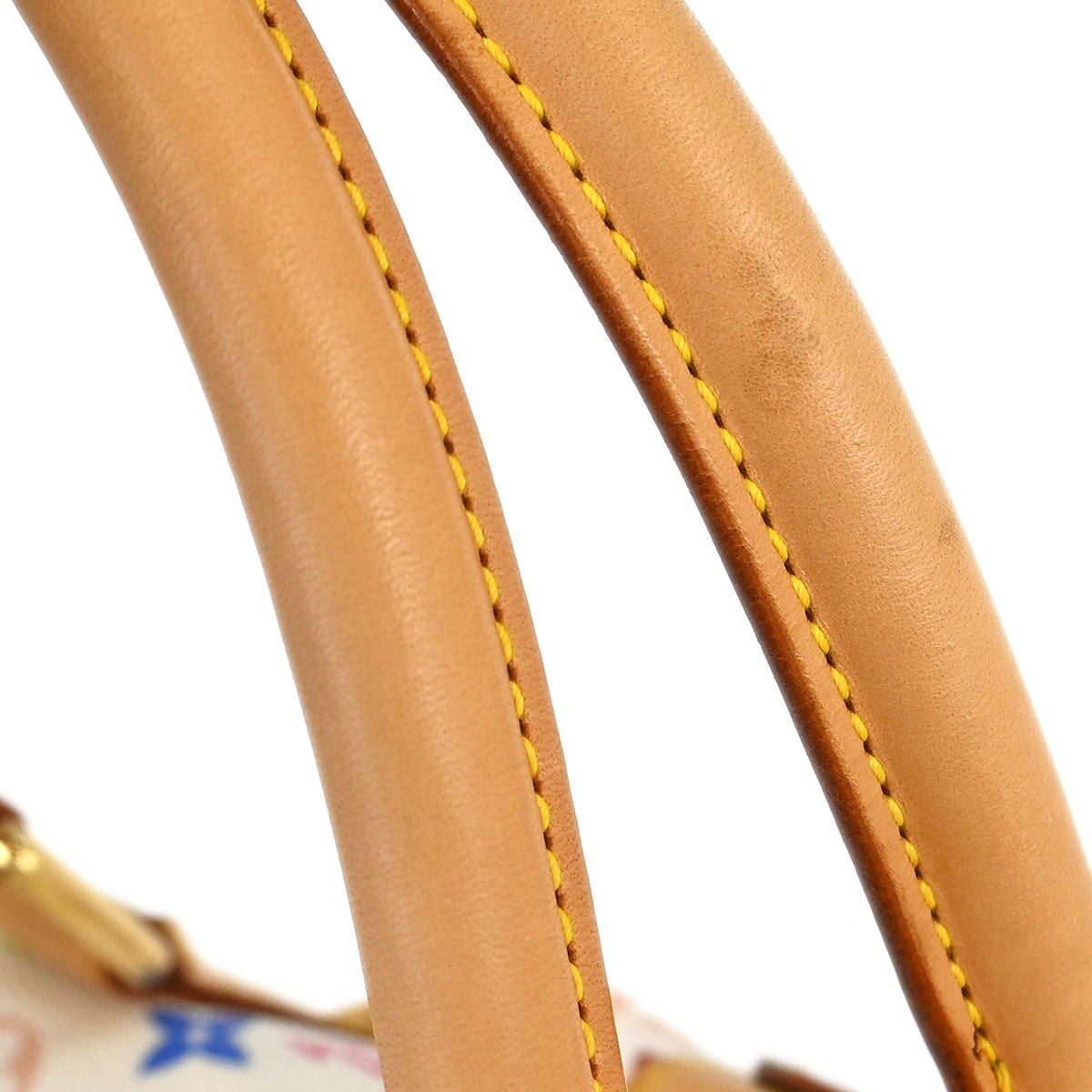 Louis Vuitton 2004 White Monogram Multicolor Keepall 45 Handbag M92641
