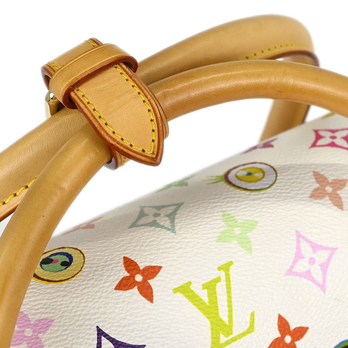 Louis Vuitton White Eye Love Monogram Sac Gigantic Handbag M92057