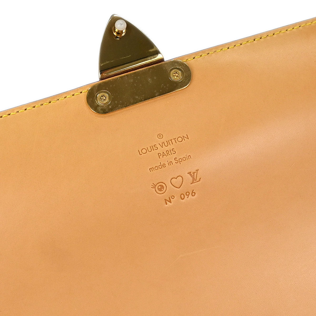 Louis Vuitton White Eye Love Monogram Sac Gigantic Handbag M92057