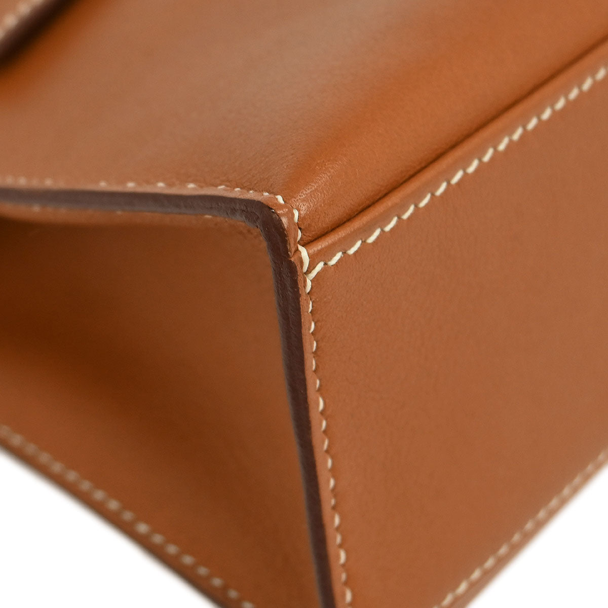 Hermes Gold Veau Swift Kelly Pochette Handbag