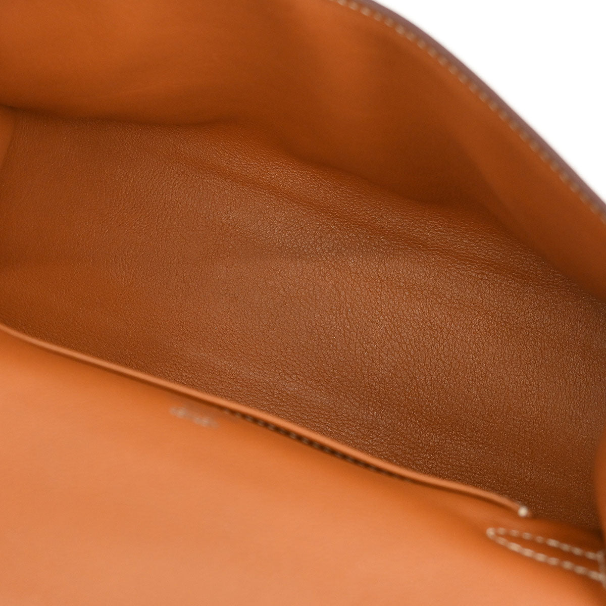 Hermes Gold Veau Swift Kelly Pochette Handbag