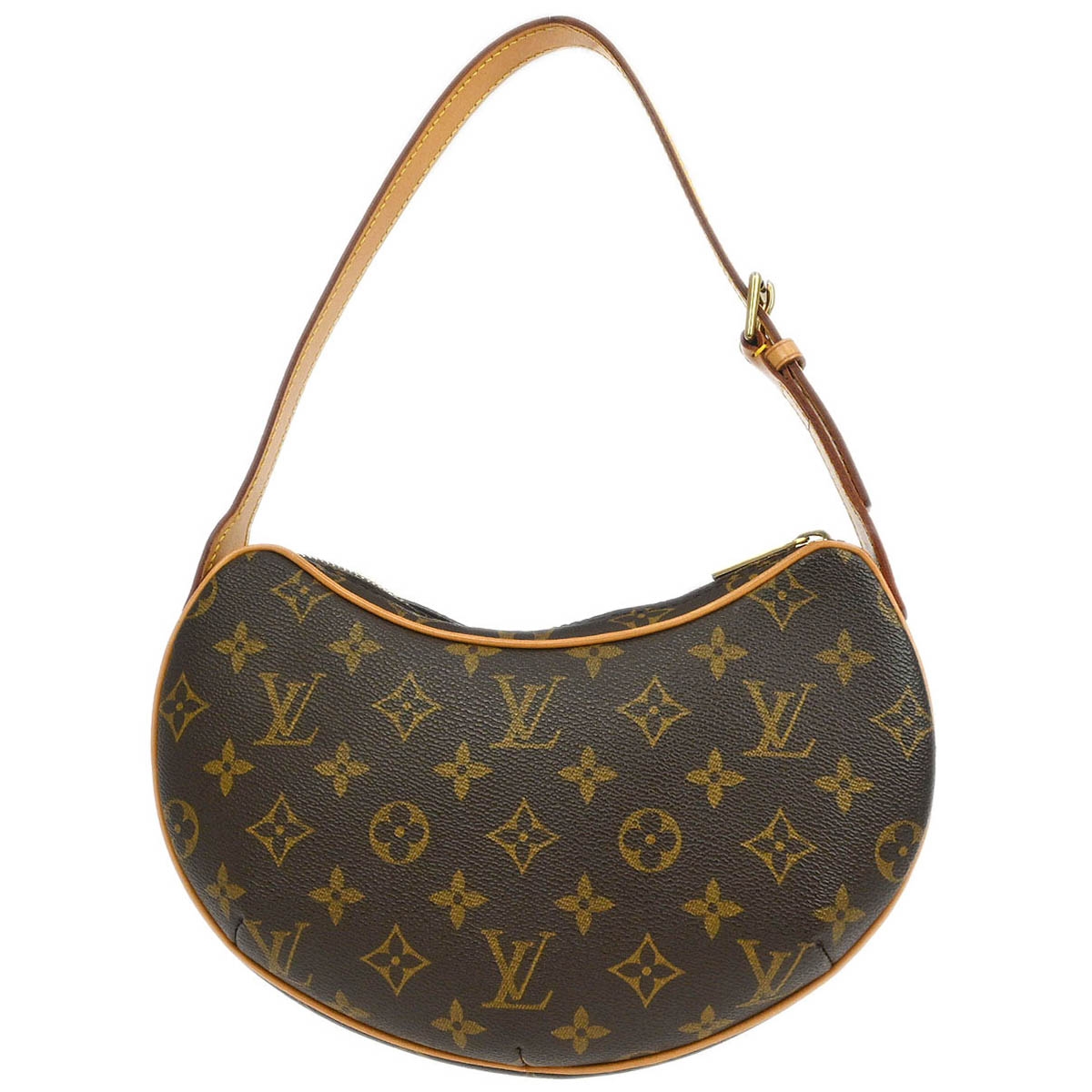Louis Vuitton 2002 Monogram Pochette Croissant Handbag M51510