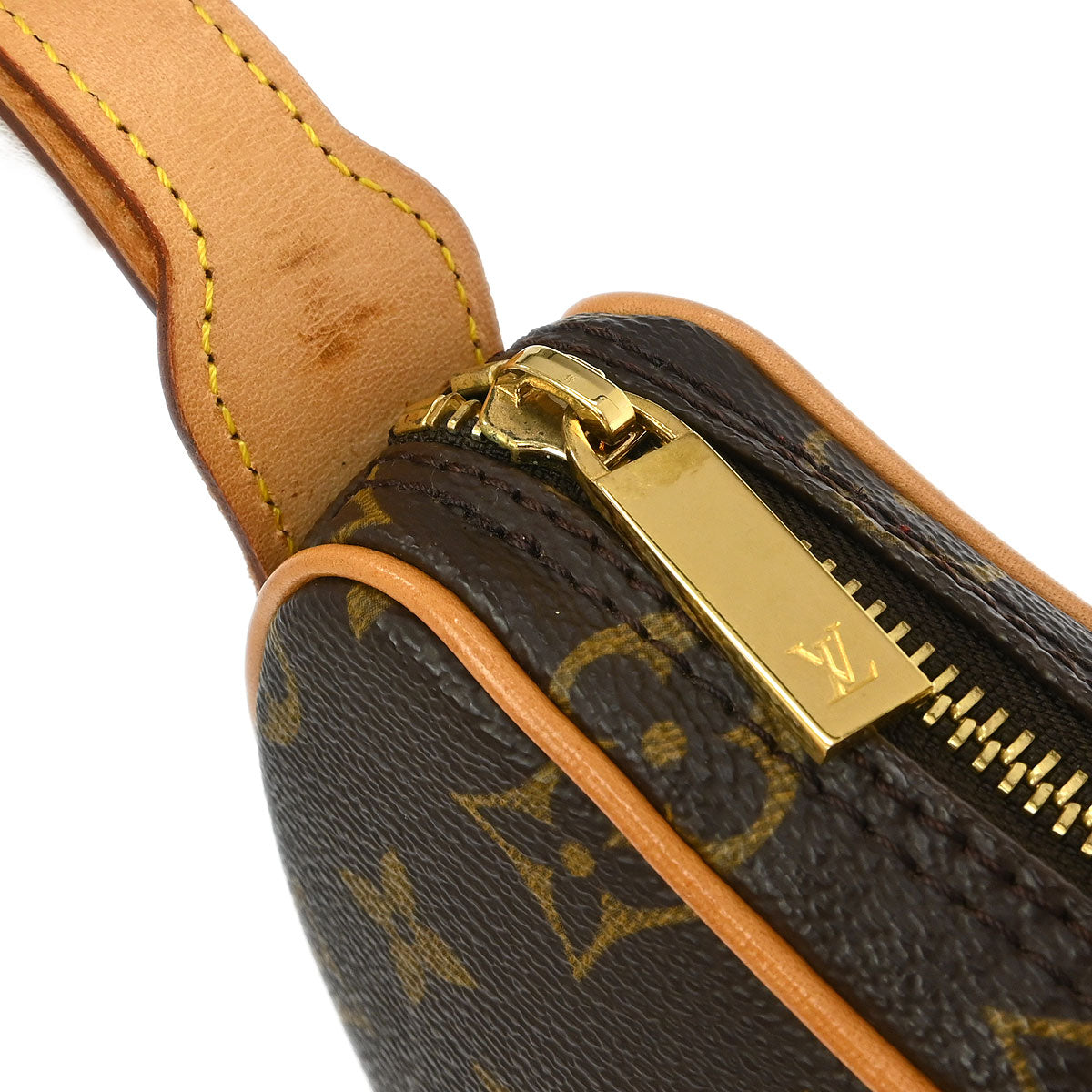 Louis Vuitton 2002 Monogram Pochette Croissant Handbag M51510
