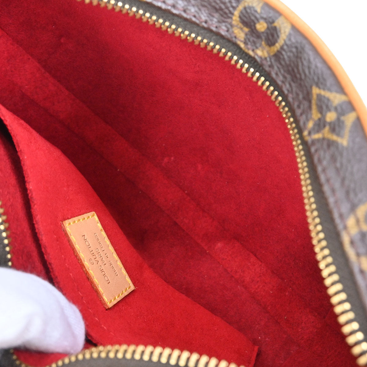 Louis Vuitton 2002 Monogram Pochette Croissant Handbag M51510
