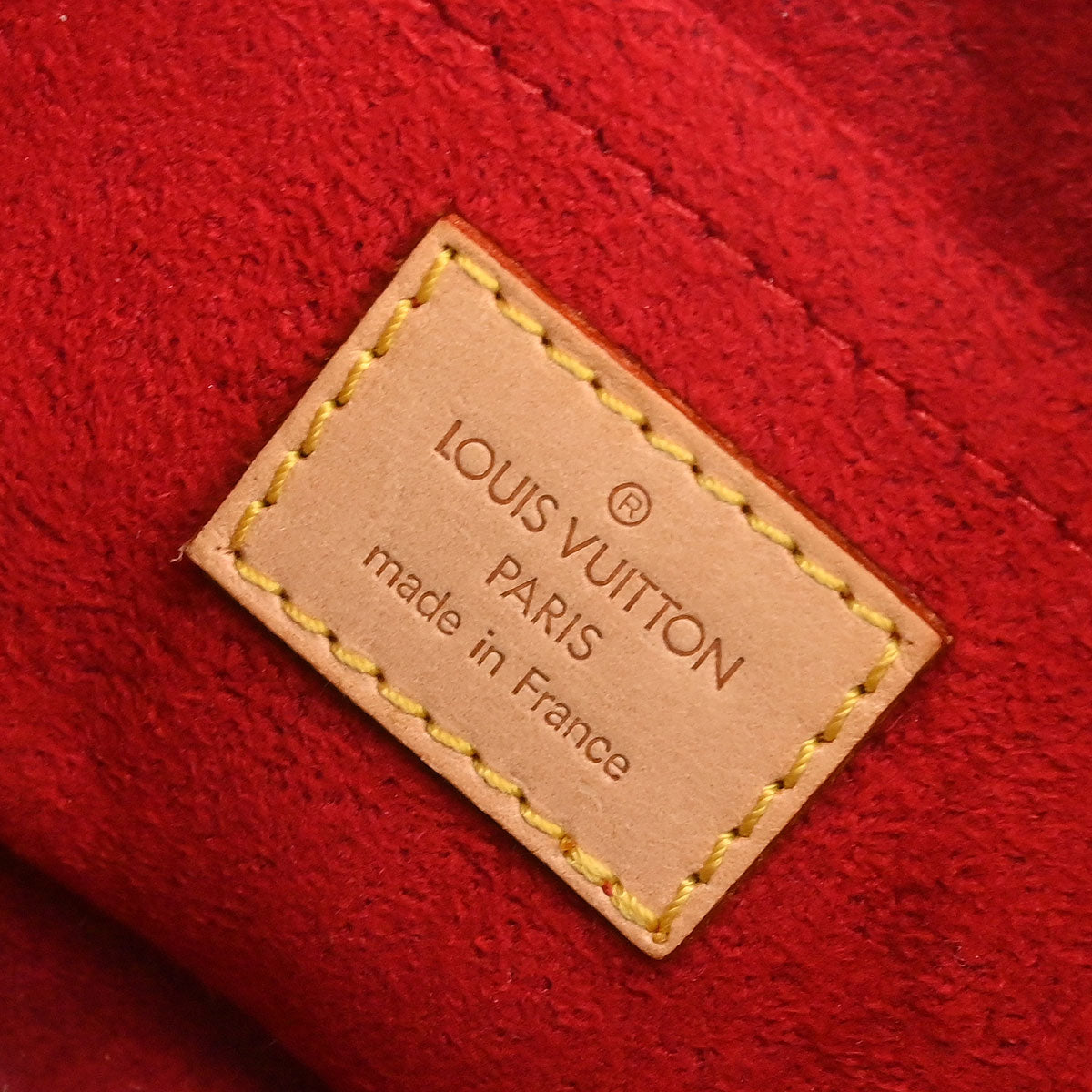 Louis Vuitton 2002 Monogram Pochette Croissant Handbag M51510