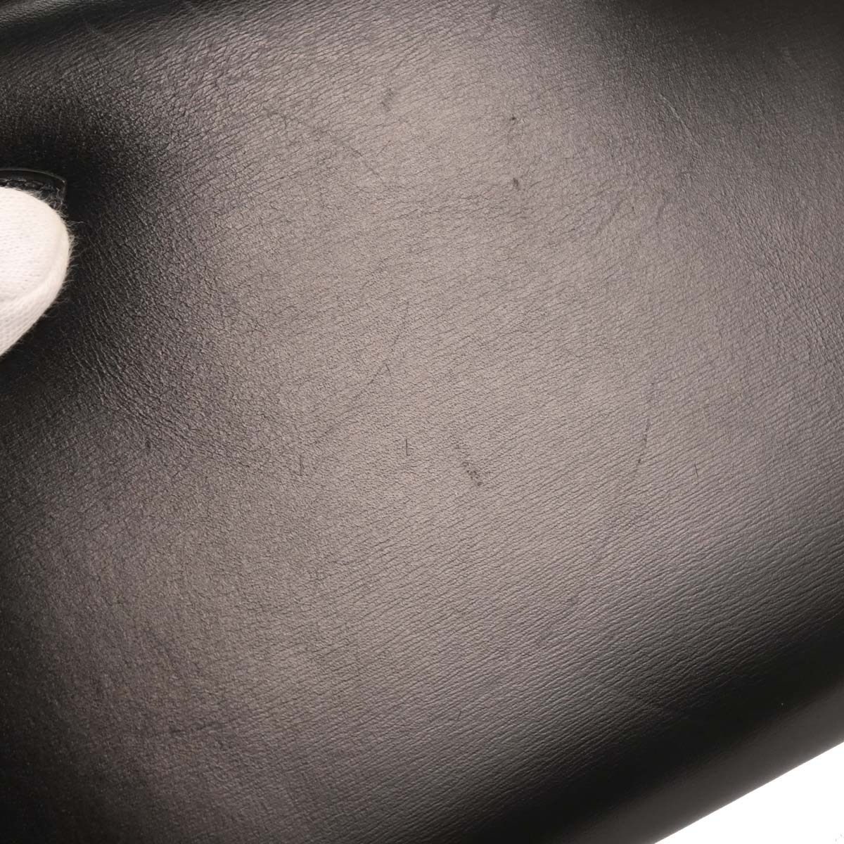 Hermes Black Box Calf Mini Kelly 20 2way Shoulder Sellier Handbag