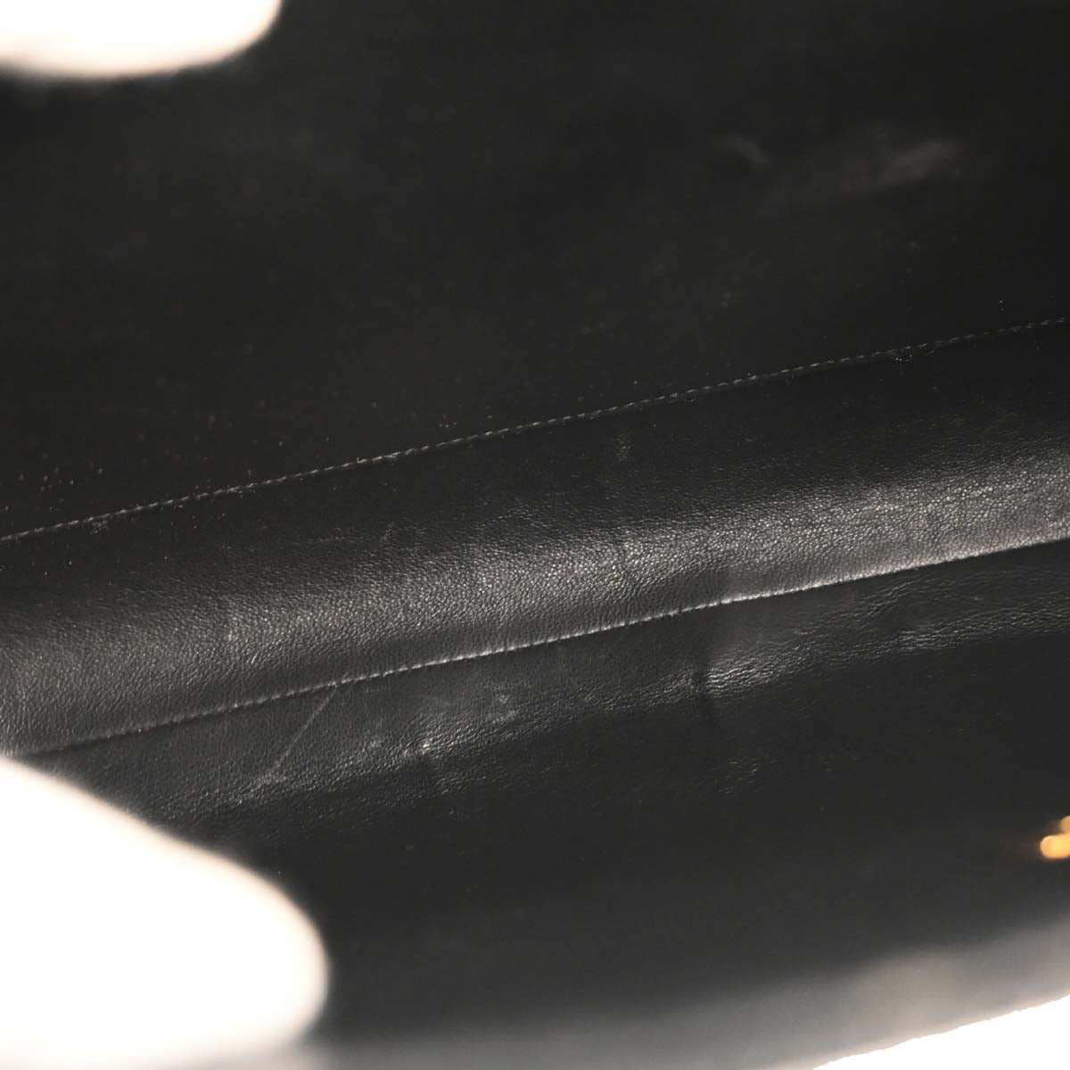 Chanel Black Caviar Briefcase Business Handbag