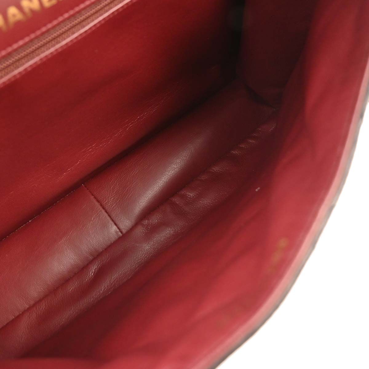 Chanel 1996-1997 Black Lambskin Double Sided Flap Shoulder Bag
