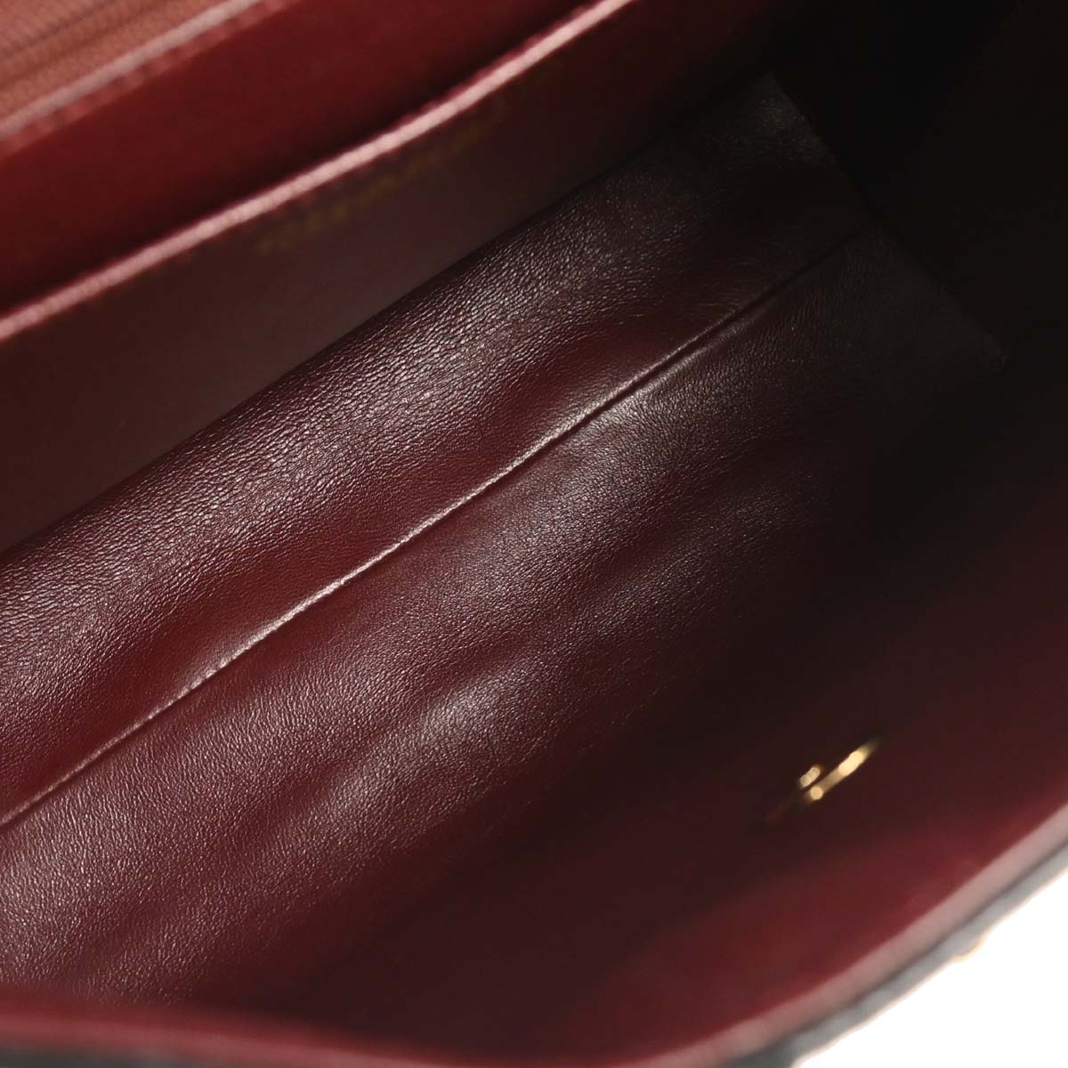 Chanel 1997-1999 Black Lambskin Kelly Top Handle Handbag