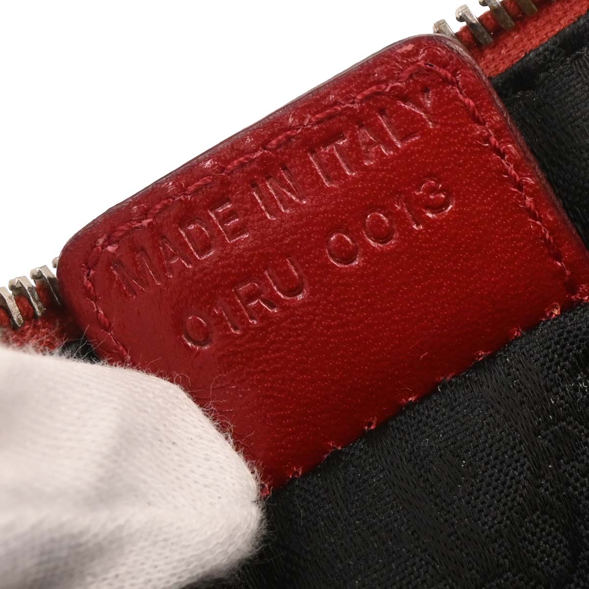 Christian Dior 2003 Red Victim Saddle Handbag