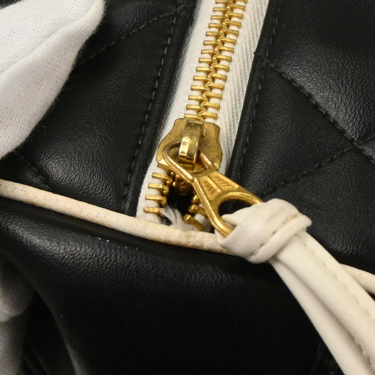 Chanel 1994-1996 Black Calfskin Bowling Bag