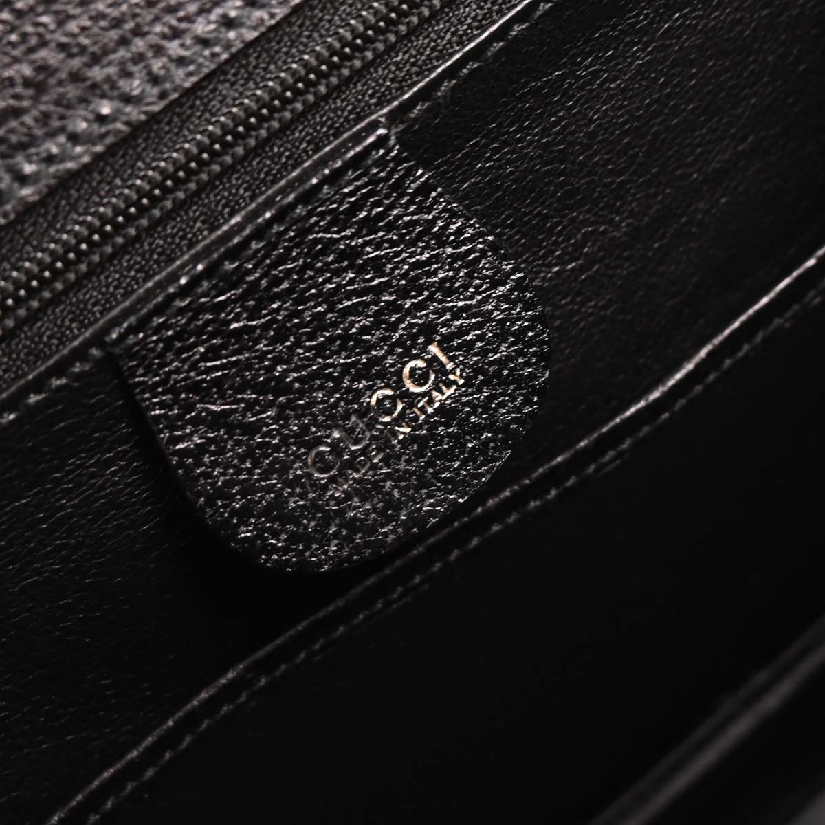 Gucci Black Pigskin Bamboo 2way Shoulder Handbag