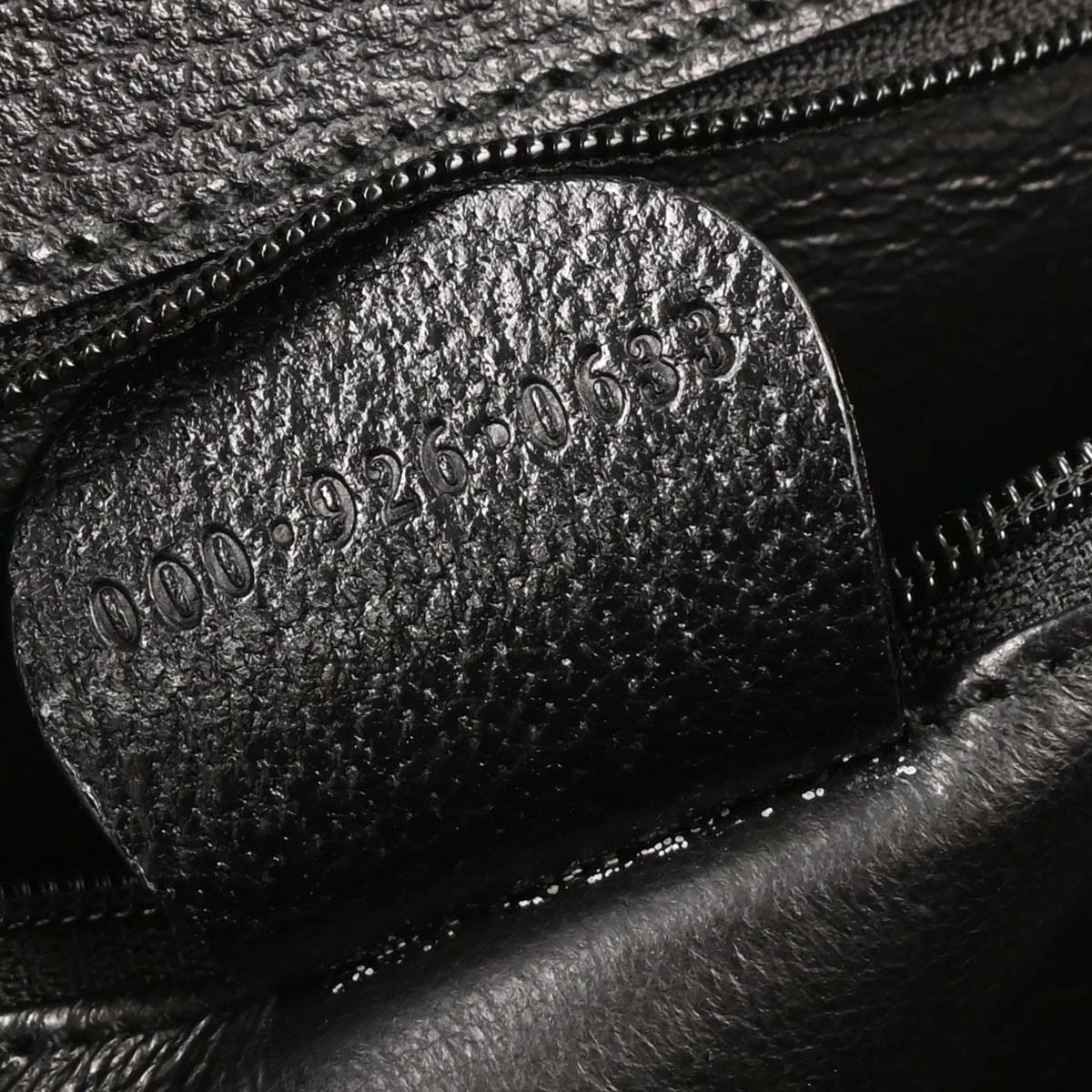 Gucci Black Pigskin Bamboo 2way Shoulder Handbag