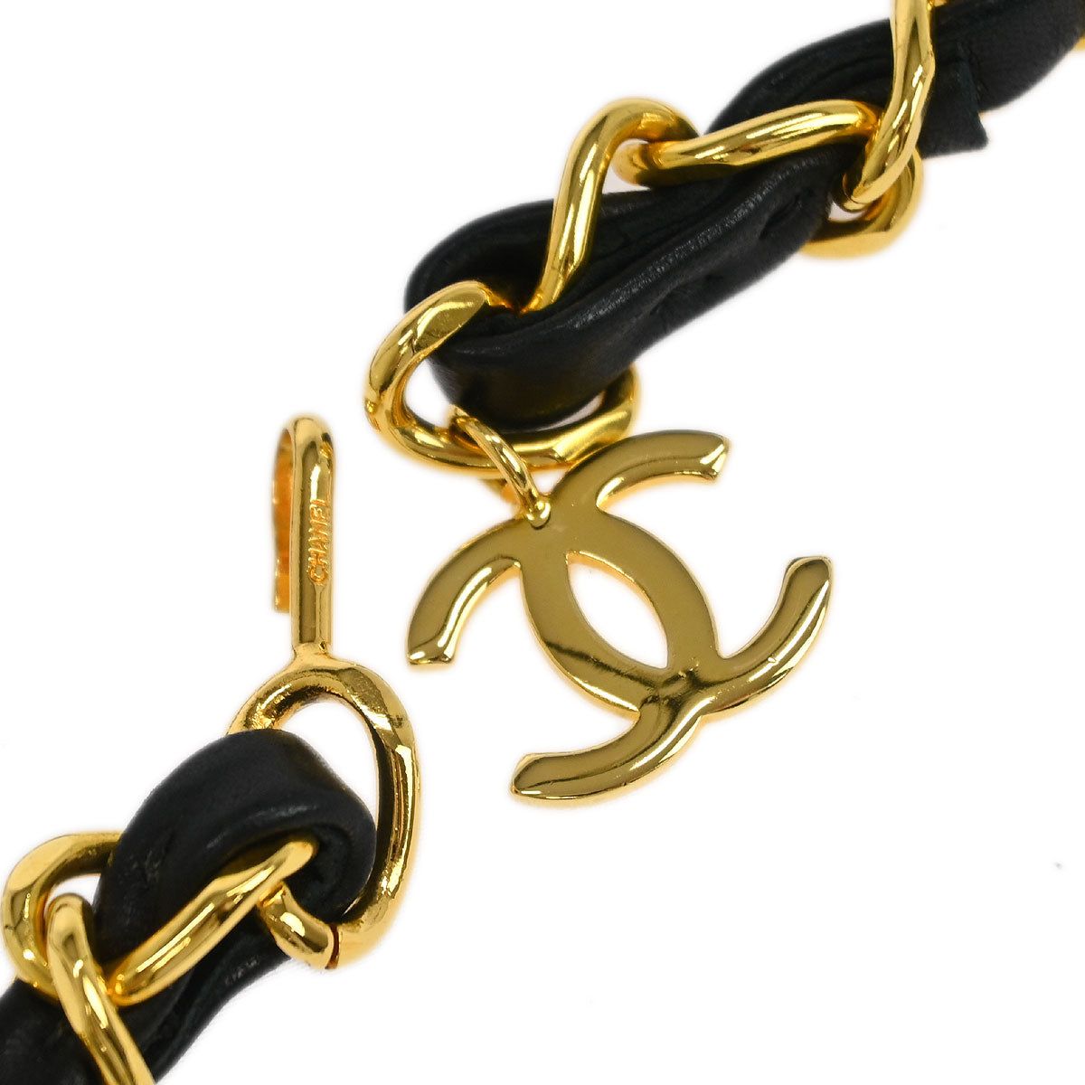 Chanel Black Lambskin Classic Flap Micro Bum Belt Bag