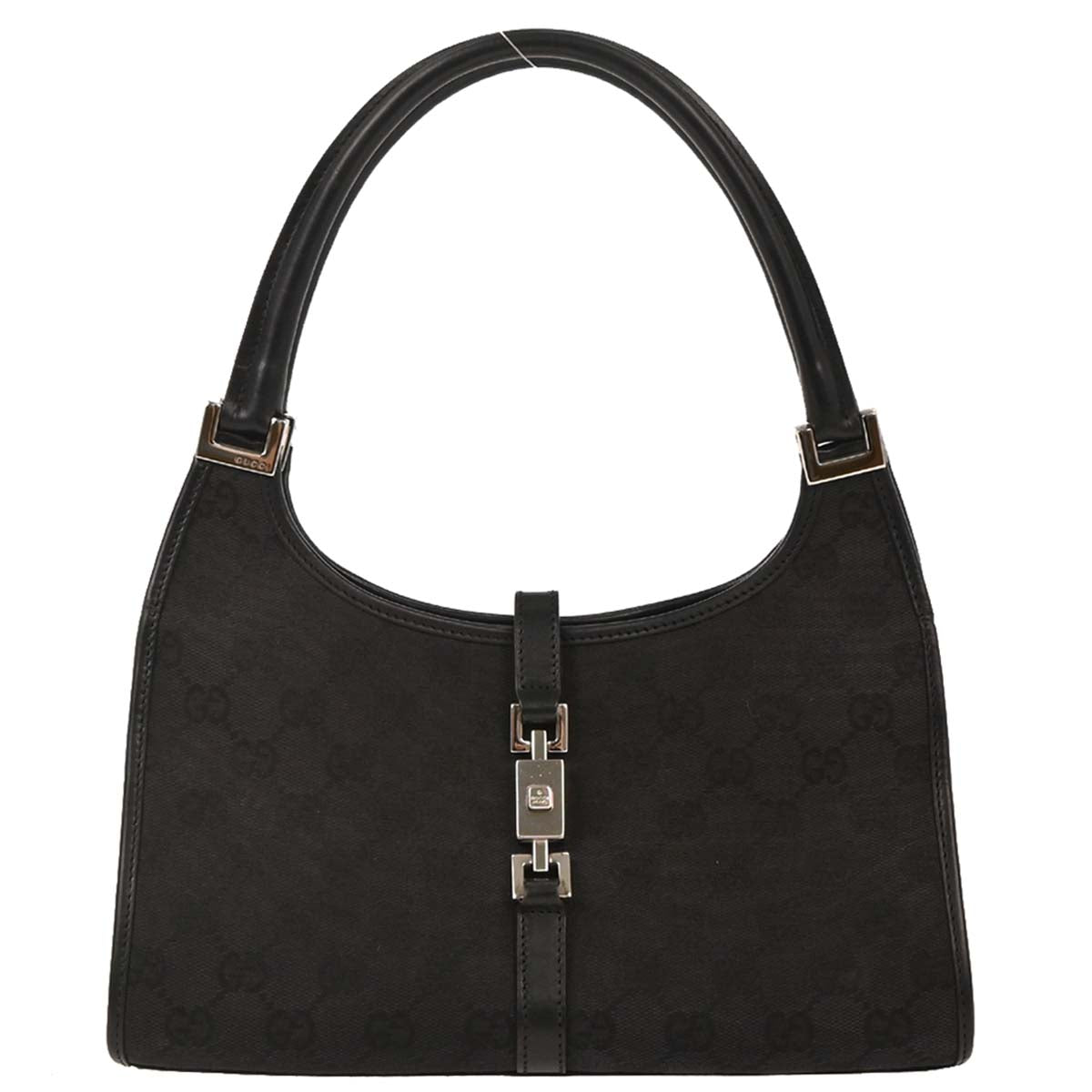 Gucci Black GG Jackie Handbag