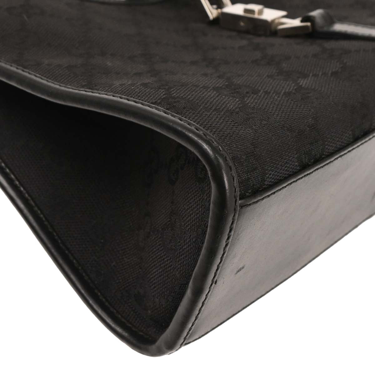 Gucci Black GG Jackie Handbag
