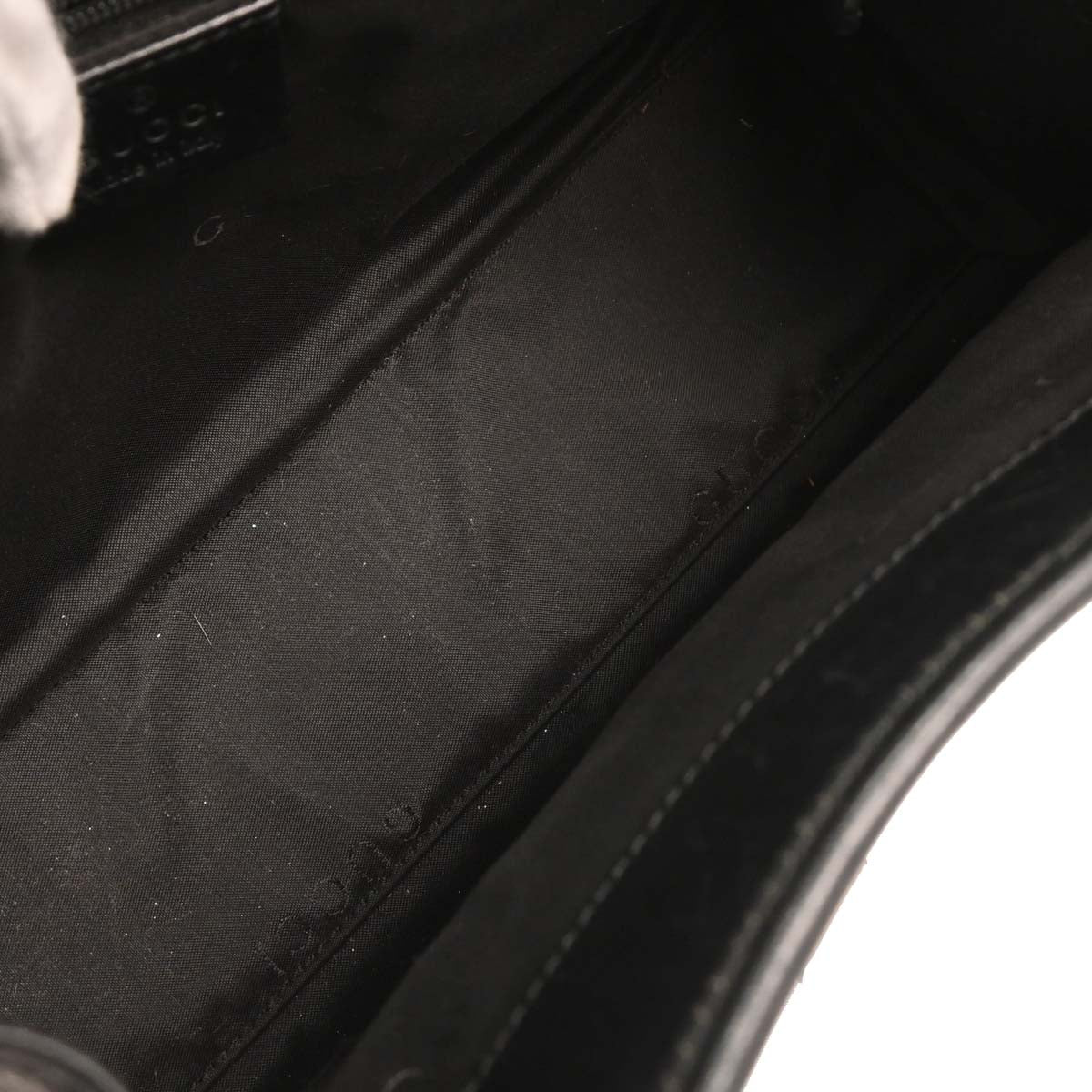 Gucci Black GG Jackie Handbag