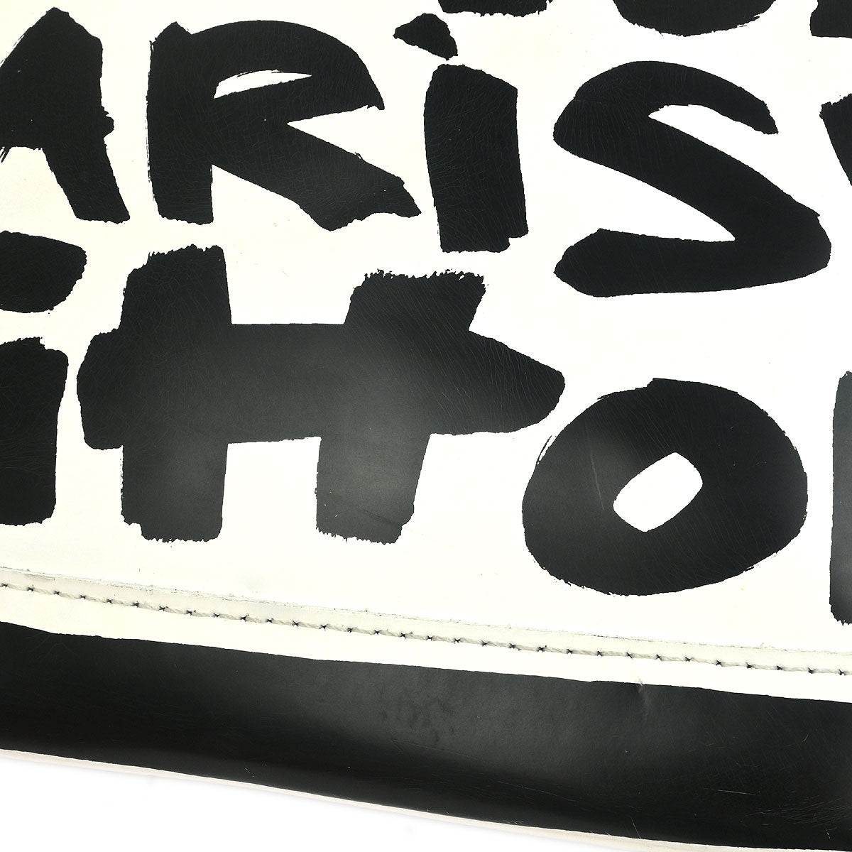 Louis Vuitton 2001 Black Graffiti Alma MM Handbag M92179