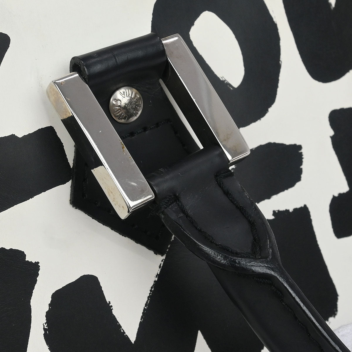 Louis Vuitton 2001 Black Graffiti Alma MM Handbag M92179