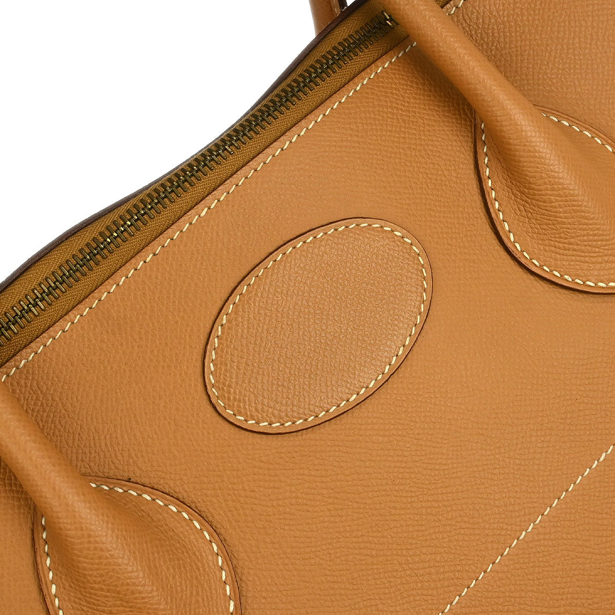 Hermes Natural Courchevel Bolide 45 Handbag