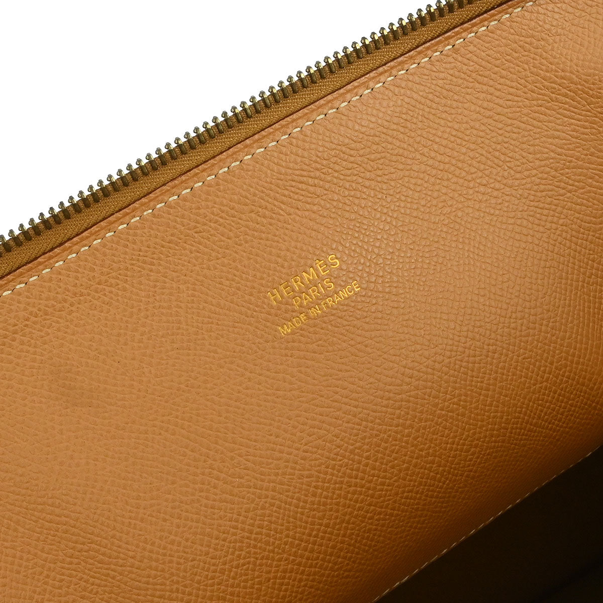 Hermes Natural Courchevel Bolide 45 Handbag