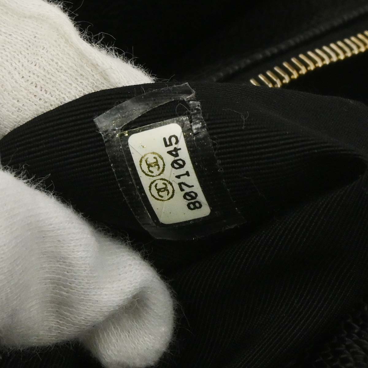 Chanel 2003-2004 Black Caviar Petite Timeless Tote PTT Chain Handbag