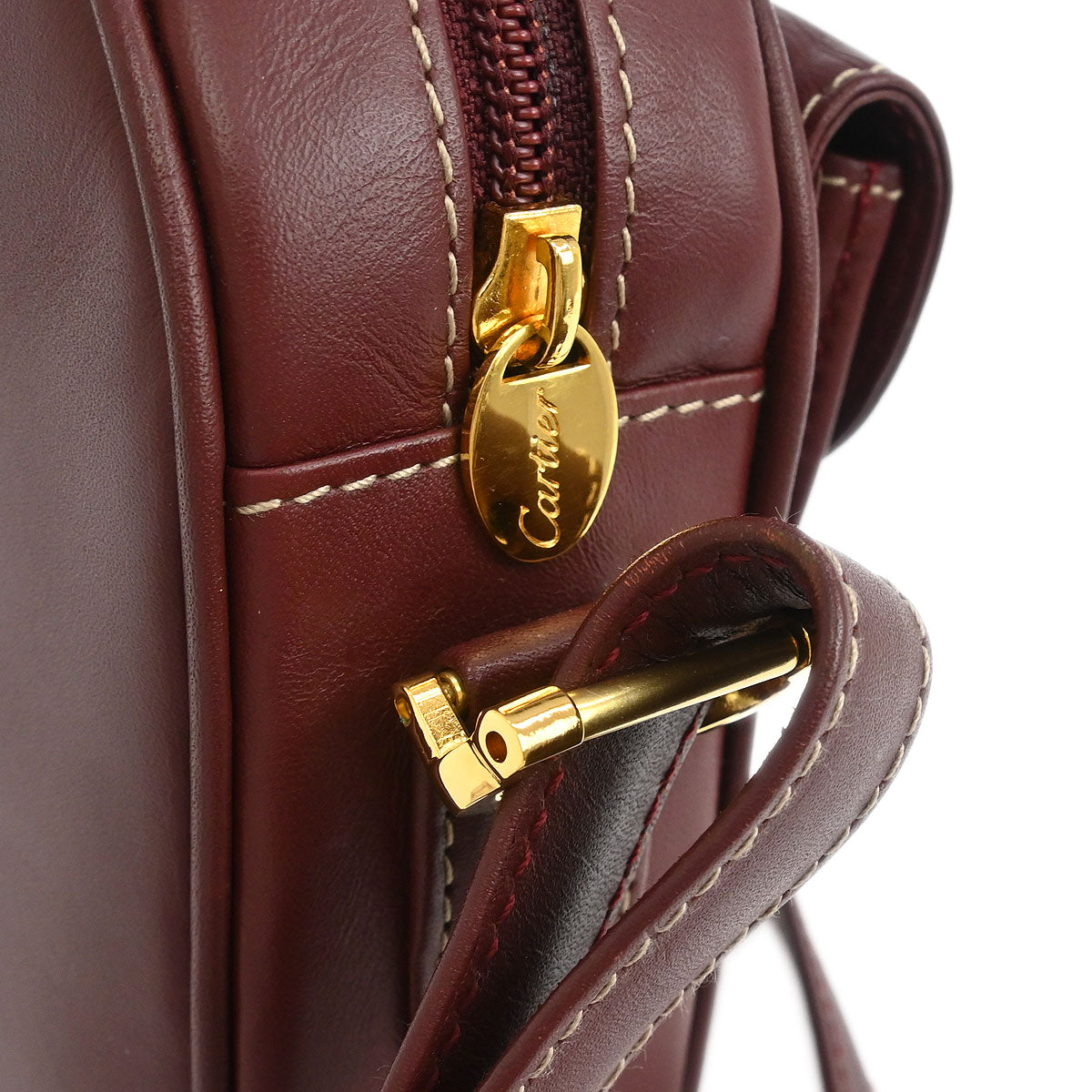 Cartier Bordeaux Shoulder Bag