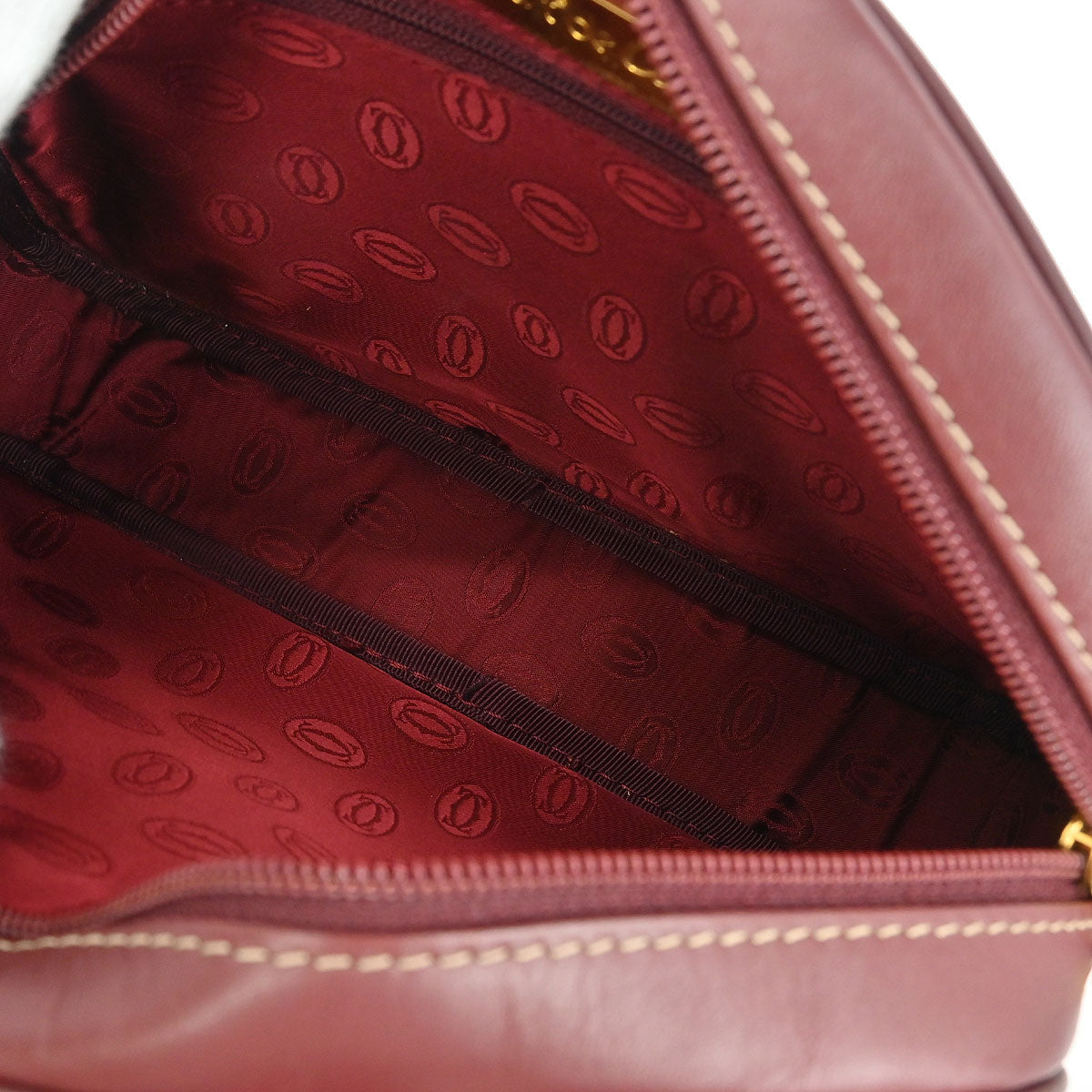 Cartier Bordeaux Shoulder Bag