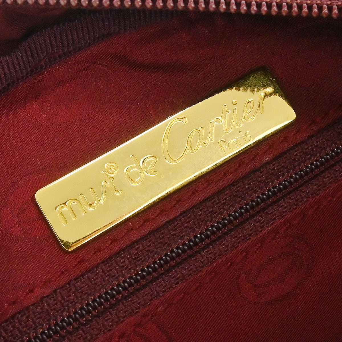 Cartier Bordeaux Shoulder Bag
