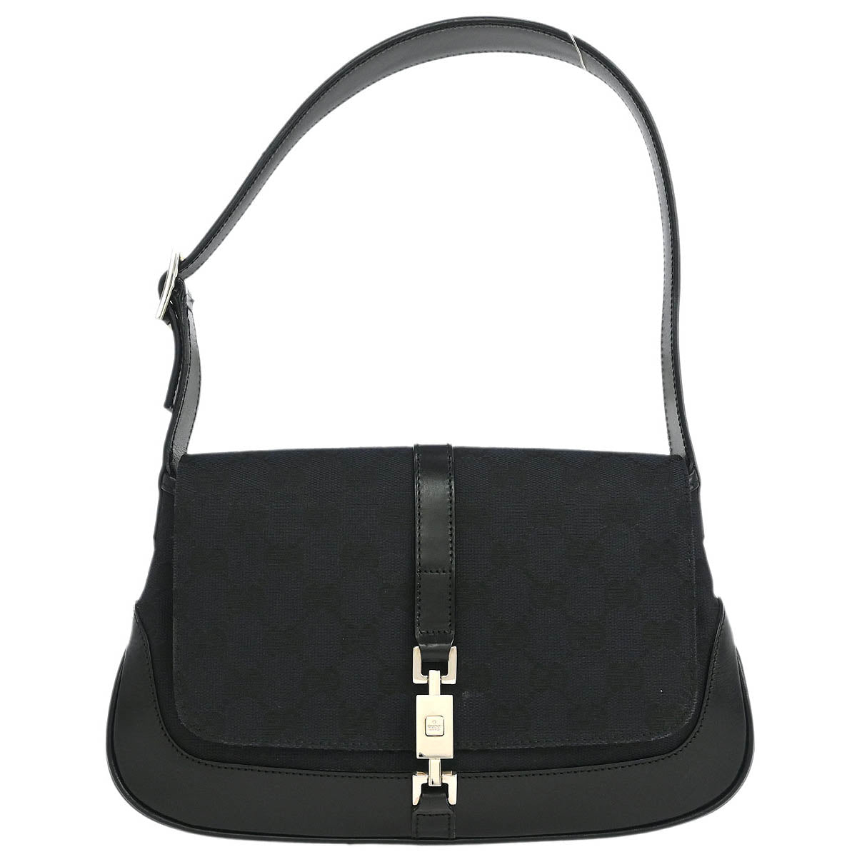 Gucci Black GG Jackie Handbag
