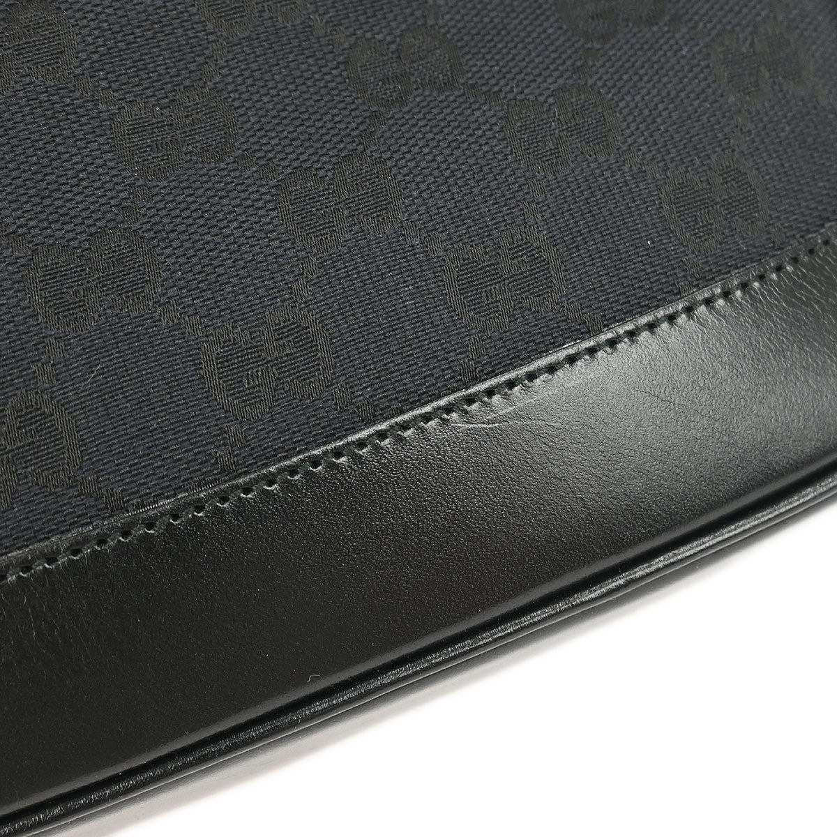 Gucci Black GG Jackie Handbag